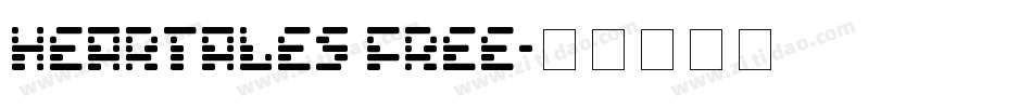 Heartales Free字体转换